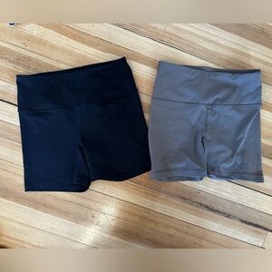 90 Degrees By Reflex, 2 pack women’s biker shorts, size medium